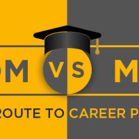 Career progress: PGDM vs MBA