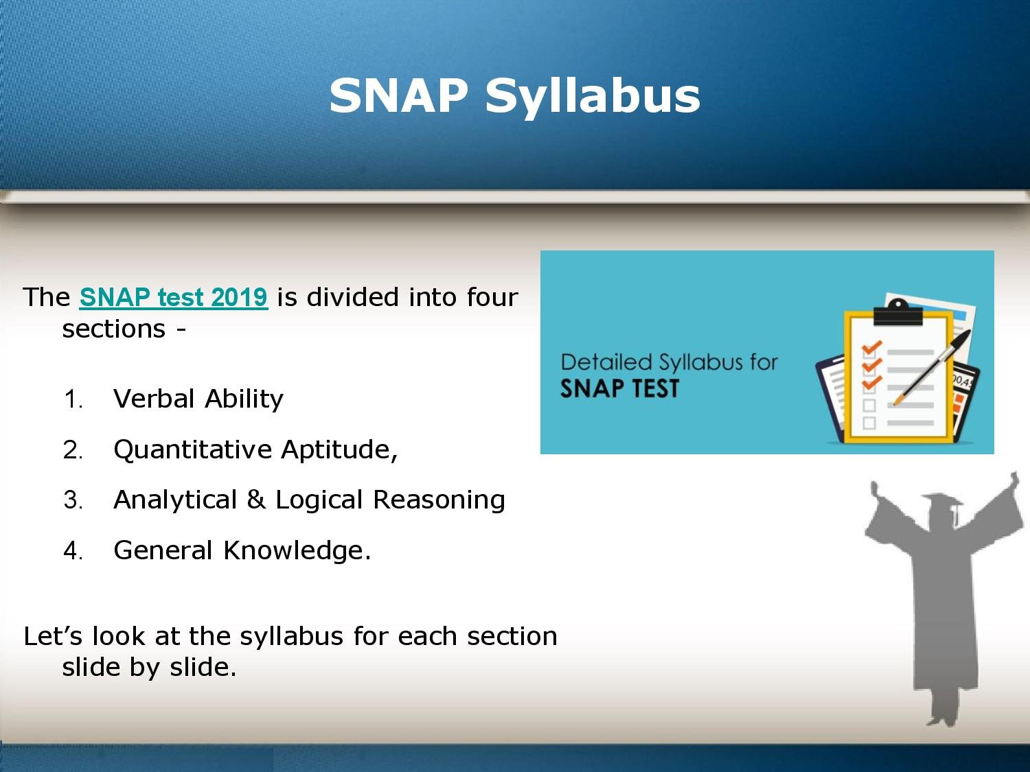 A complete overview of the SNAP exam-page-006