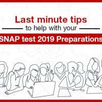 Last minute tips to help with your SNAP test 2019 preparations